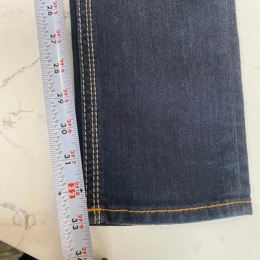 Rock‎ Revival Calli S200 Dark Wash Jeans 29x34 Thick Stitch Pockets NWT